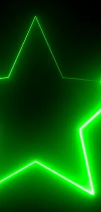 Download Vibrant neon green aesthetic background for a striking