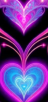 Light Organ Purple Live Wallpaper