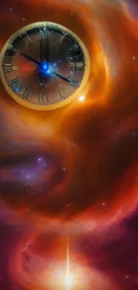 Transform your phone's screen into a stunning galaxy scene with this dynamic live wallpaper