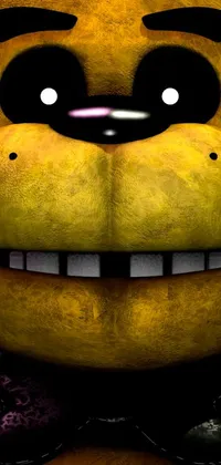 This phone live wallpaper showcases a terrifying character from the Five Nights at Freddy's game series
