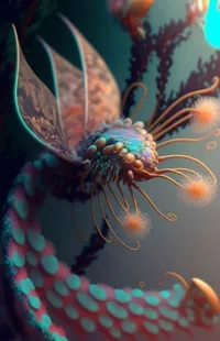 Light Organism Underwater Live Wallpaper