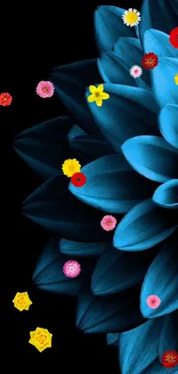 Light Petal Flower Live Wallpaper