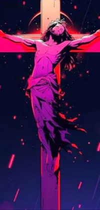 Light Purple Artist Live Wallpaper