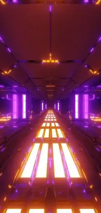 Light Purple Automotive Lighting Live Wallpaper