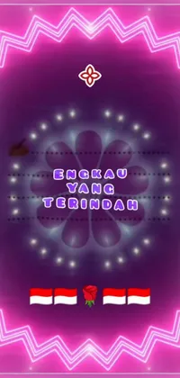 Light Purple Font Live Wallpaper