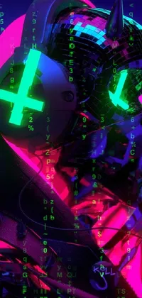 Looking for a stunning live wallpaper to transform your phone's display? Check out this cyberpunk-inspired creation