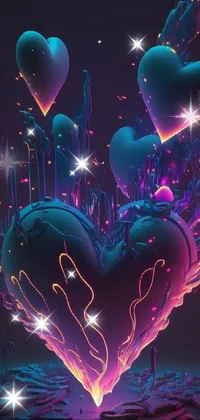 3d Heart Live Wallpaper - free download
