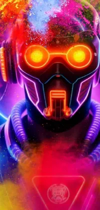 Cyberpunk Mobile Wallpaper iPhone Pride Wallpaper (Instant Download) 