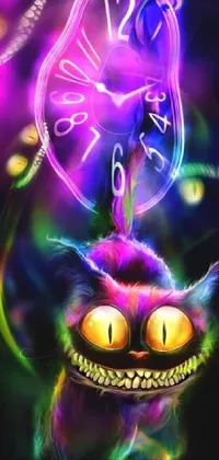 Light Purple Organism Live Wallpaper