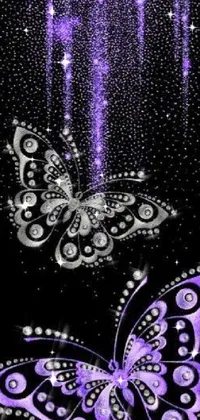 Light Purple Pollinator Live Wallpaper