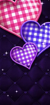 Light Purple Textile Live Wallpaper