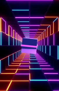 Light Purple Visual Effect Lighting Live Wallpaper