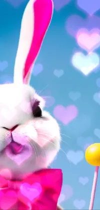Brighten up your phone screen with this fun and charming live wallpaper