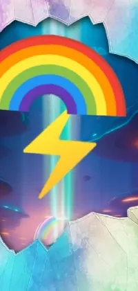 Light Rainbow World Live Wallpaper