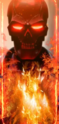 ghost rider red flame