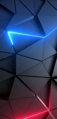 This live wallpaper showcases a mesmerizing display of abstract lights against a dark background