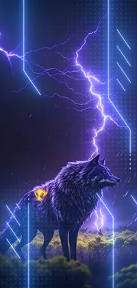 Light Sky Lightning Live Wallpaper