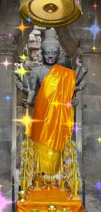 Light Statue Temple Live Wallpaper