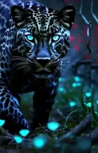 Light Tiger Carnivore Live Wallpaper