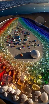 Looking for a stunningly dynamic live wallpaper for your phone? Look no further than this incredible assortment of mesmerizing scenes! From images of rainbows on the beach, to close-up microscopy, elemental emojis and Tumblr-inspired designs, you can choose from a range of stunning designs, each promoting awe, beauty and wonder