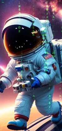 Light World Astronaut Live Wallpaper