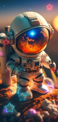 Light World Astronaut Live Wallpaper