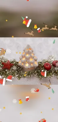 Light World Christmas Ornament Live Wallpaper