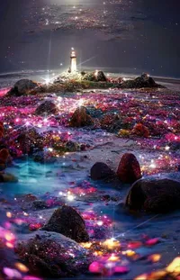 Lighthouse Light Water Live Wallpaper