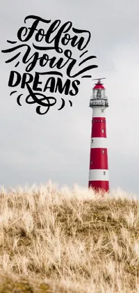 Lighthouse Plant Sky Live Wallpaper