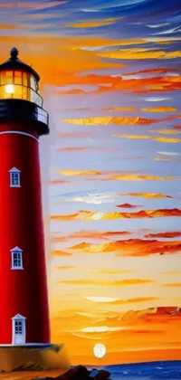Lighthouse Sky Building Live Wallpaper