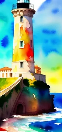 Lighthouse Tower Building Live Wallpaper