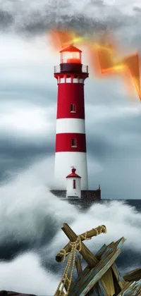 Lighthouse Tower Cloud Live Wallpaper