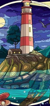 Lighthouse Tower Water Live Wallpaper