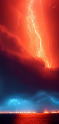 Lightning Sky Atmosphere Live Wallpaper