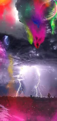 Lightning Thunder Atmosphere Live Wallpaper