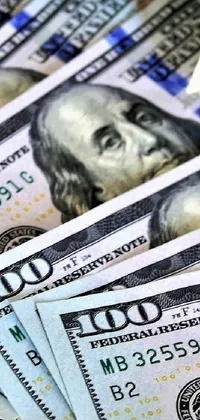 Line Font Banknote Live Wallpaper