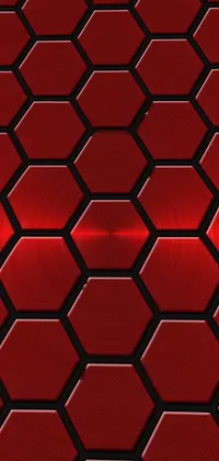 Line Red Material Property Live Wallpaper