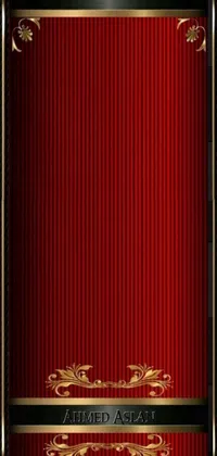 Line Red Rectangle Live Wallpaper