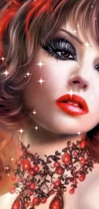 Lip Chin Lipstick Live Wallpaper