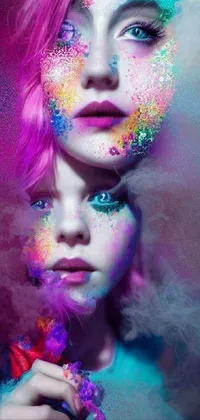 Lip Colorfulness Eye Live Wallpaper