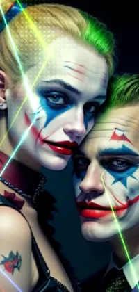 Harley Quinn and the Joker  Live Wallpaper