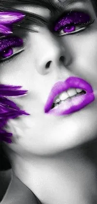 Lip Eyebrow Lipstick Live Wallpaper
