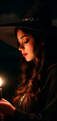 Lip Hairstyle Candle Live Wallpaper