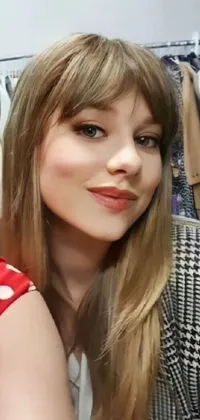 Lip Hairstyle Shoulder Live Wallpaper