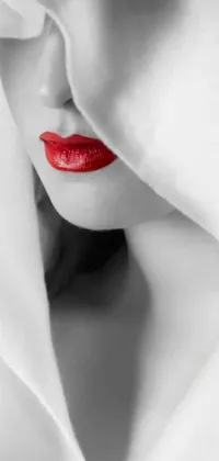 Lip Lipstick Eyelash Live Wallpaper