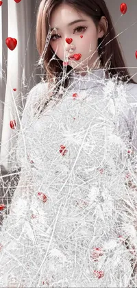 Lip White Organ Live Wallpaper