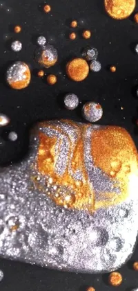 Liquid Amber Fluid Live Wallpaper