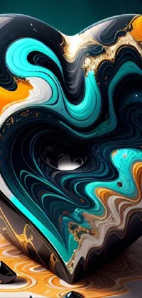 Liquid Aqua Art Live Wallpaper