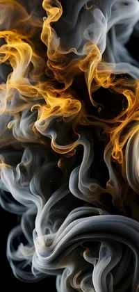 Liquid Art Flame Live Wallpaper