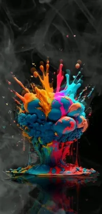 Liquid Art Paint Organism Live Wallpaper